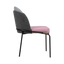 Luca Upholstered Chair - Metal