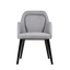 Diamond Upholstered Wood Arm Chair
