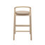 Olive Open Back Bar Stool