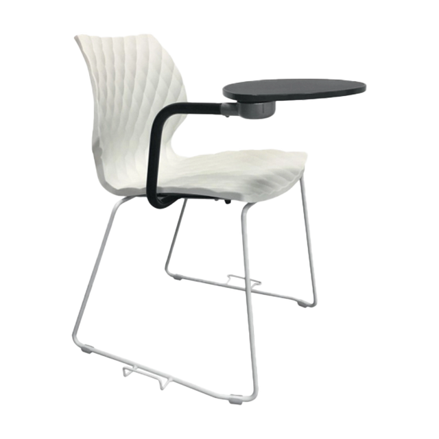 Quilted Sled Legged Desk Chair