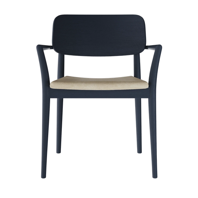Trisby Wooden Back Arm Chair