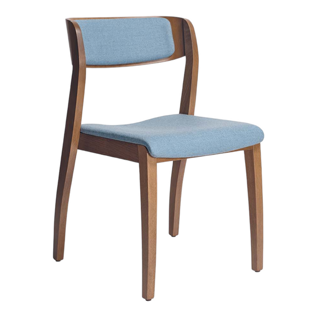 Hazel Upholstered Wood Chair