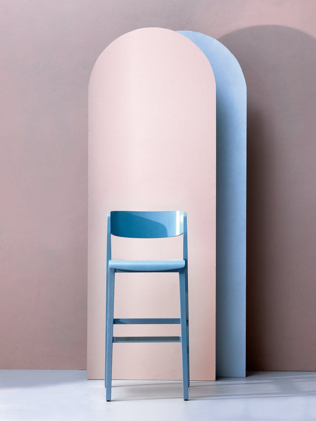 Hazel Wood Bar Stool