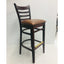 Ladderback Wood Bar Stool
