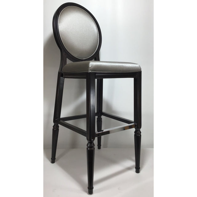 Lisbon Aluminum Wood Look Stack Chair