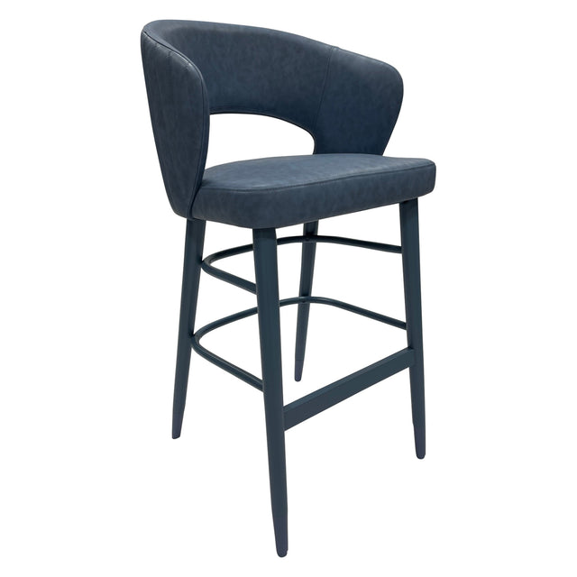 Sigma Hole Upholstered Stool