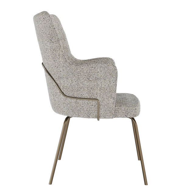 Danem High Back Arm Chair | River Quinn Blake [Luver]