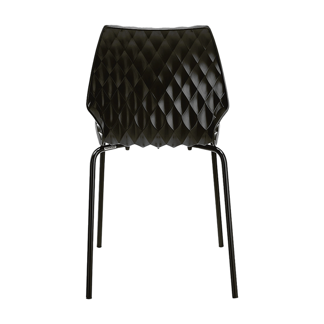 Quilted Metal Legged Chair