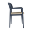 Trisby Wooden Back Arm Chair