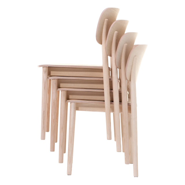 Trisby Wooden Back