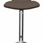 Quilted Upholstered Footrest Bar Stool
