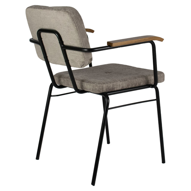 Leo Metal Arm Chair