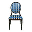 Lisbon Aluminum Wood Look Stack Chair