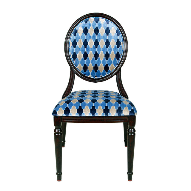 Lisbon Aluminum Wood Look Stack Chair