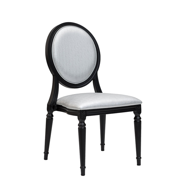 Lisbon Aluminum Wood Look Stack Chair