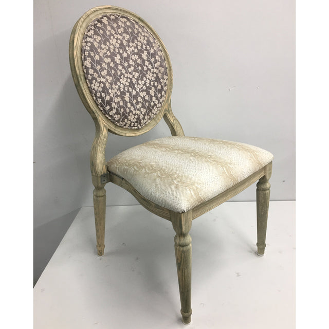 Lisbon Aluminum Wood Look Stack Chair