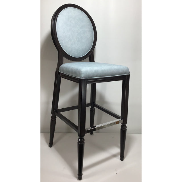 Lisbon Aluminum Wood Look Stack Chair