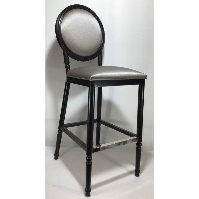 Lisbon Aluminum Wood Look Stack Chair