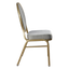 Hourglass Simple Aluminum Stackable Chair