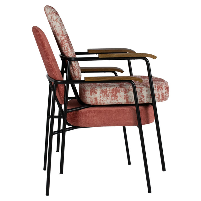 Quinne Metal Arm Chair