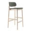 Trisby Padded Back Bar Stool