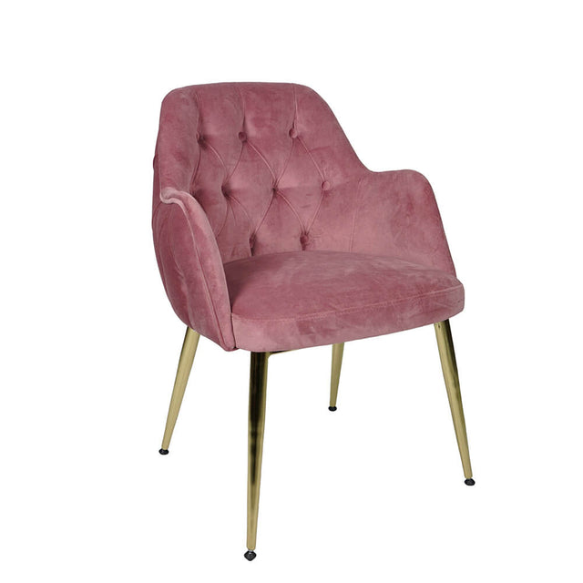 Sun Arm Tufted Chair