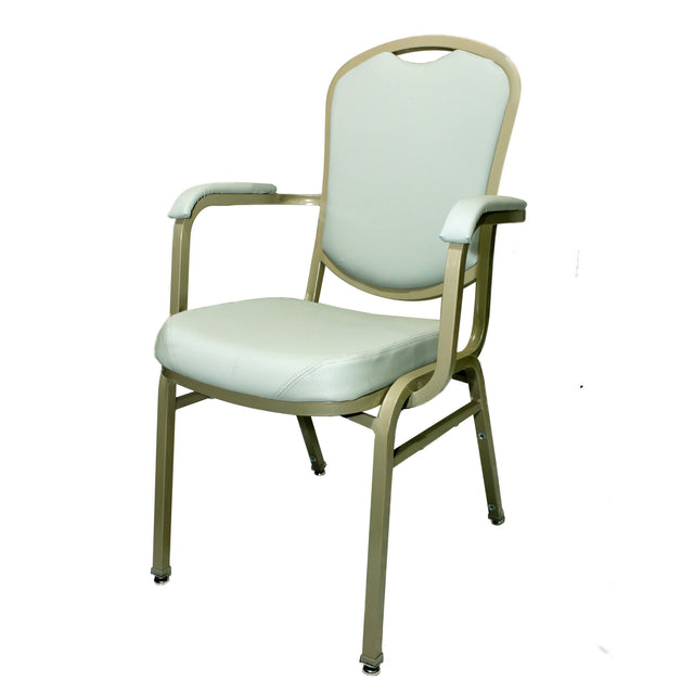 Weston Aluminum Banquet Arm Chair