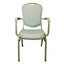 Weston Aluminum Banquet Arm Chair