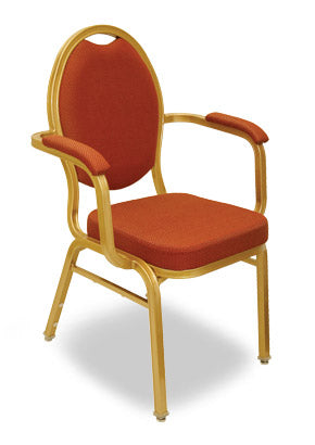 Hourglass Stackable Arm Chair