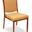 Bon Aluminum Wood Look Stack Chair