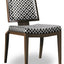 Kapccion Aluminum Wood Look Flexback Stack Chair