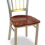 Vertigo Wood and Metal Chair