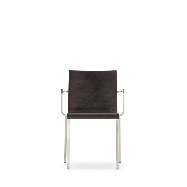 Kuadra XL 2412 Contemporary Wood Arm Chair