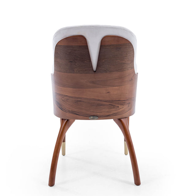 Charla Wood Arm Chair