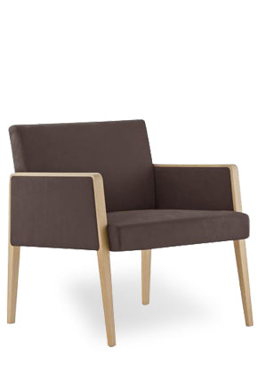 Jil Modern Wood Lounge Chair