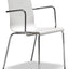 Kuadra 1115 Modern Arm Chair Round Legs