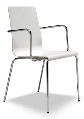 Kuadra 1115 Modern Arm Chair Round Legs