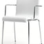 Kuadra XL 2484 Upholstered Arm Chair – Round Legs