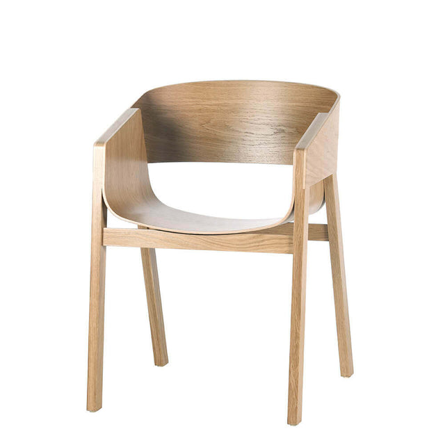 Merano Modern Wood Arm Chair