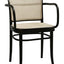 Prague Cane Bentwood Arm Chair