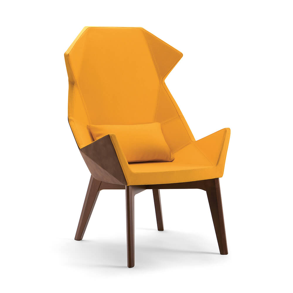 Geo High Back Arm Chair The Chair Market