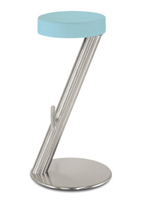 ZX Stainless Steel Backless Bar Stool v.1